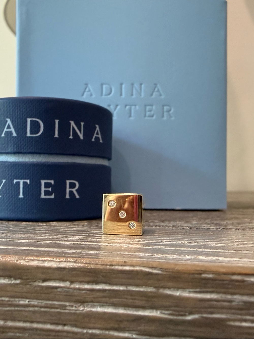 Adina Reyter Diamond Dice Big Bead